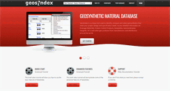 Desktop Screenshot of geosindex.com